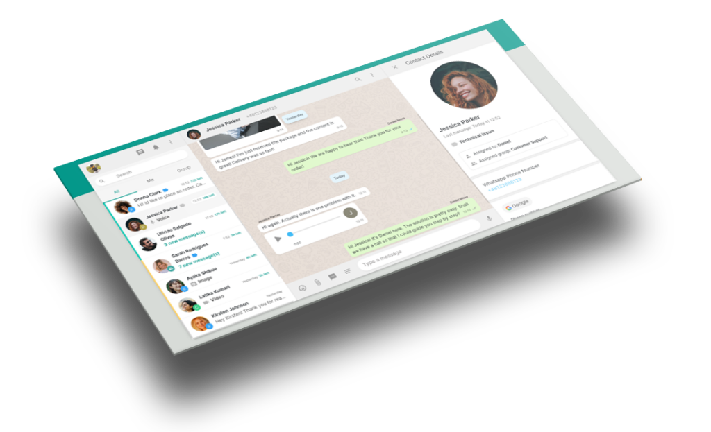 Getchat WhatsApp Inbox solution 2 getchat.360dialog.io WhatsApp Business API