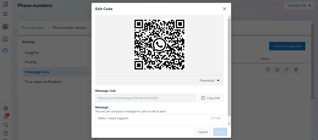 getchat add whatsapp chat to your website getchat add whatsapp chat to your website getchat.360dialog.io WhatsApp Business API