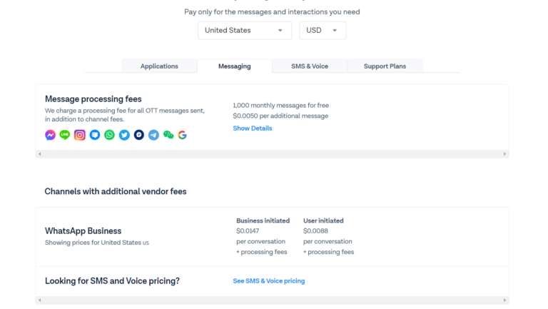 messagebird pricing 768x433 1 getchat.360dialog.io WhatsApp Business API