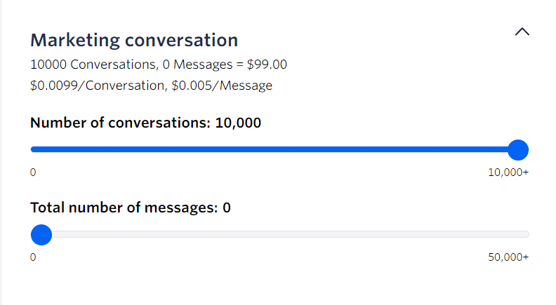 Twilio conversation in india Pricing per WhatsApp Marketing conversation in India by Twilio (Jun 2023)